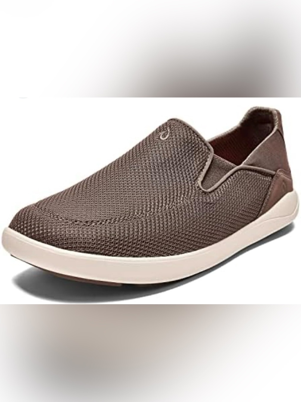 OluKai Men’s 12 Nohea Pae Mesh Slip On Boat Shoe Loafer Collapsible Heel Slide